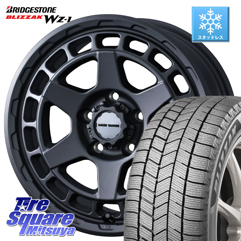 ブリヂストン BLIZZAK WZ-1 WZ1 2025年製 ブリザック スタッドレス ミツヤ 215/70R16WEDS MUDVANCE X TYPE S ホイール 16インチ マッドヴァンス タイプS 16X7.0J 35 5穴 114.3 デリカD:5 デリカD:5(26+) エクリプスクロス RVR クルーガー V・L ハリアー｜タイヤスクエアミツヤ