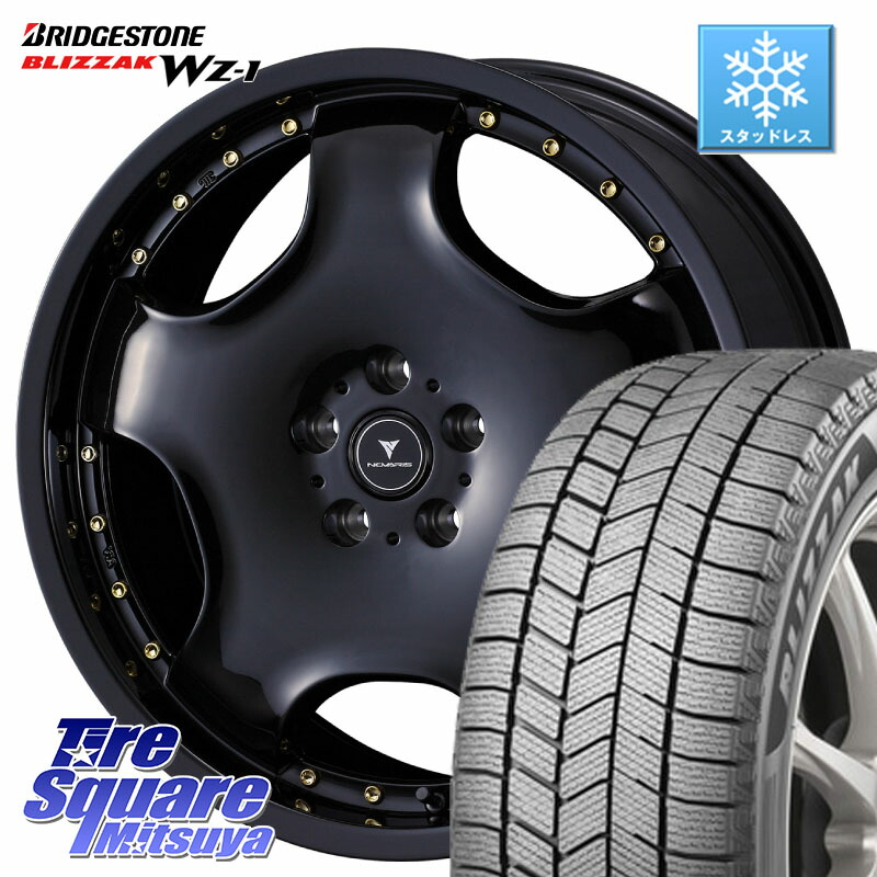 ブリヂストン BLIZZAK WZ-1 WZ1 2025年製 ブリザック スタッドレス ミツヤ 235/55R18 WEDS NOVARIS ASSETE D1 特価● ホイール 18インチ ノヴァリス アセット 18 X 7.0J +40 5穴 114.3 130,645円