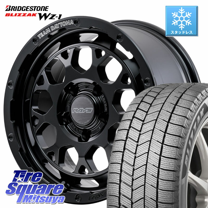 ブリヂストン BLIZZAK WZ-1 WZ1 2025年製 ブリザック スタッドレス ミツヤ 215/60R16RAYS 【欠品次回2月末】 TEAM DAYTONA M9+ BOJ ホイール 16インチ 16X7.0J 37 5穴 114.3 マークXジオ クラウンロイヤル クラウンハイブリッド クラウンハイブリッド 220・H20系 クラ|タイヤスクエアミツヤ