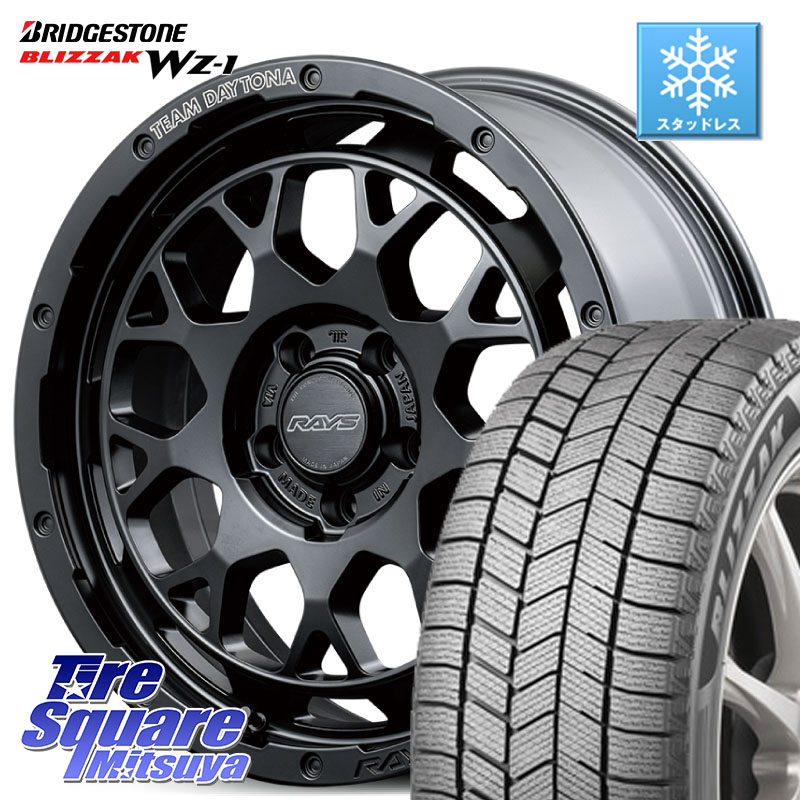 ブリヂストン BLIZZAK WZ-1 WZ1 2025年製 ブリザック スタッドレス ミツヤ 235/45R18RAYS 【欠品次回8~9月】 TEAM DAYTONA M9+ BOJ ホイール 18インチ 18X7.5J 38 5穴 114.3 CY2アコード 70系カムリ スカイラインセダン 日産 ES レクサス アコード|タイヤスクエアミツヤ