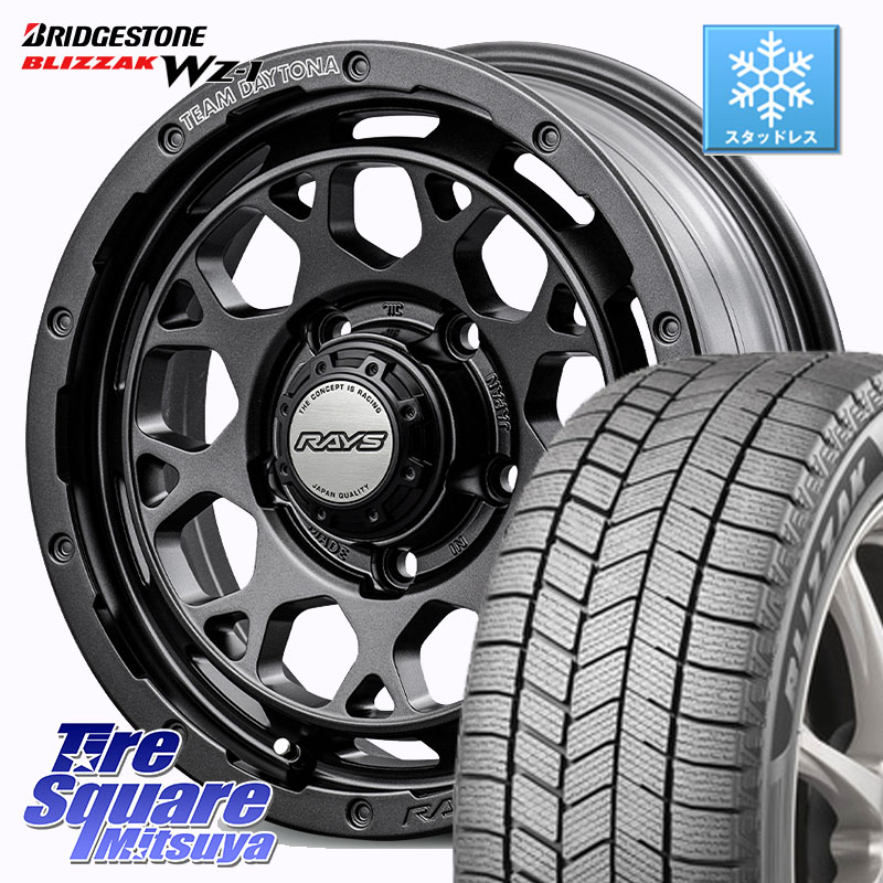 ブリヂストン BLIZZAK WZ-1 WZ1 2025年製 ブリザック スタッドレス ミツヤ 175/80R16 RAYS 【欠品次回8~9月】 TEAM DAYTONA M9+ Spec M ホイール 16インチ 16 X 5.5J +20 5穴 139.7 ジムニー 114,305円