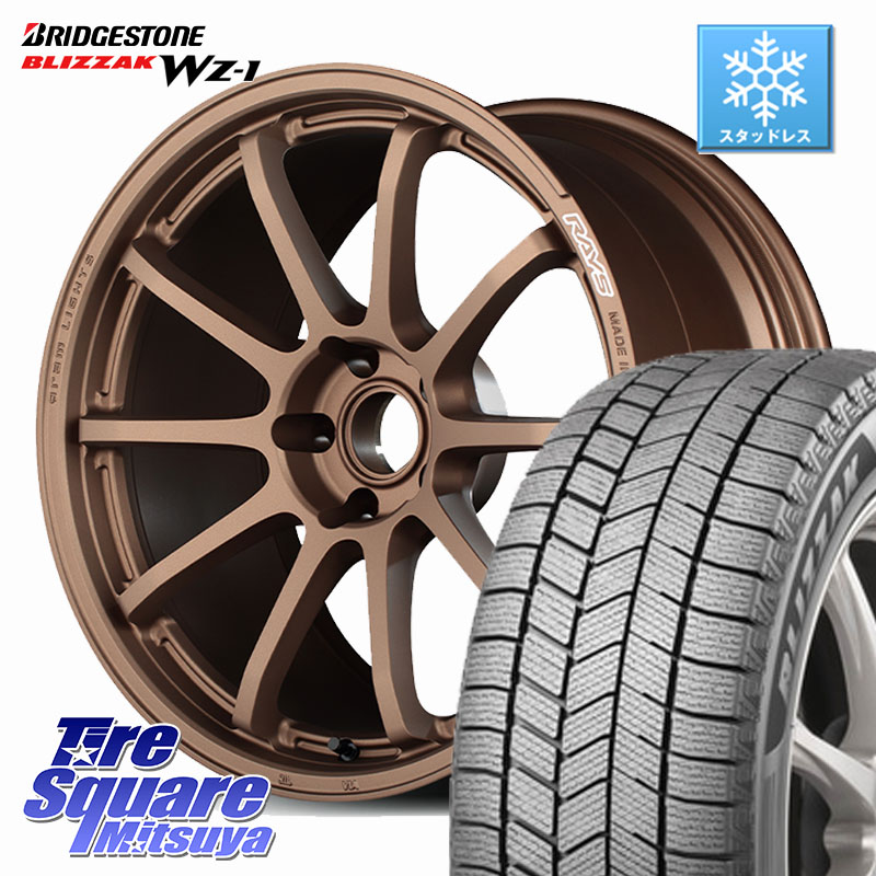 ブリヂストン BLIZZAK WZ-1 WZ1 2025年製 ブリザック スタッドレス ミツヤ 225/45R18 RAYS 【欠品次回8~9月】 gramLIGHTS 57NR ホイール 18インチ 18 X 7.5J +45 5穴 100 174,545円