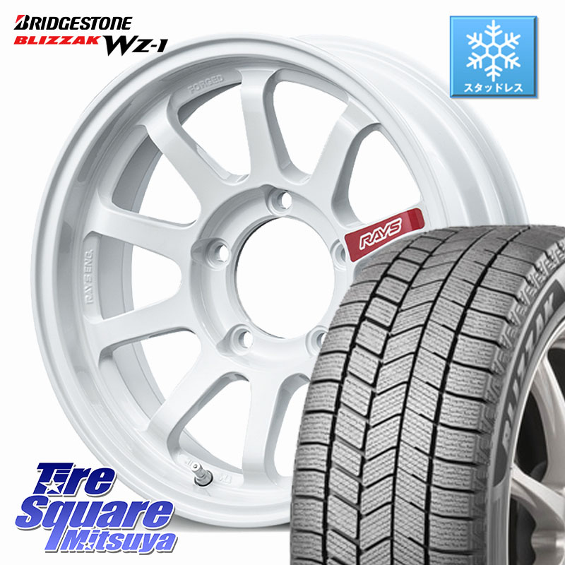 ブリヂストン BLIZZAK WZ-1 WZ1 2025年製 ブリザック スタッドレス ミツヤ 215/65R16RAYS 【欠品次回4~5月】 A LAP-J PRO ※インセット-6 鍛造 ホイール 16インチ 16X6.0J 0 5穴 139.7 ジムニー専用(要オーバーフェンダー等) ジムニ−シエラ/ノマド(カスタム) AZオフロ|タイヤスクエアミツヤ