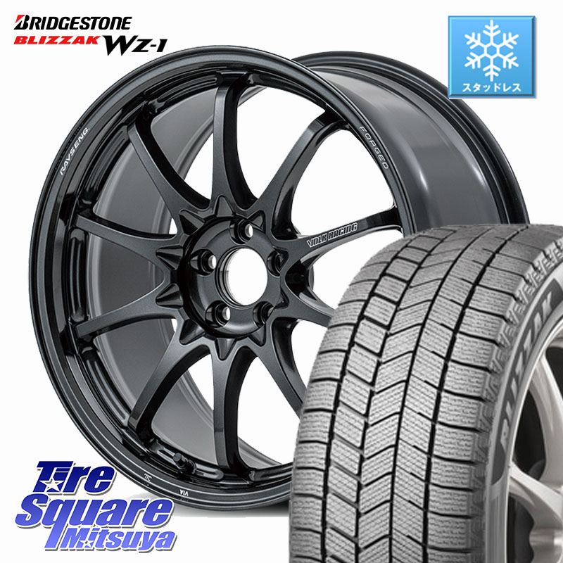 ブリヂストン BLIZZAK WZ-1 WZ1 2025年製 ブリザック スタッドレス ミツヤ 225/60R17 RAYS 【欠品次回10~11月】 CE28N-plus VOLK RACING 鍛造 ホイール 17インチ 17 X 8.0J +38 5穴 114.3 30系アルファード 30系ヴェルファイア