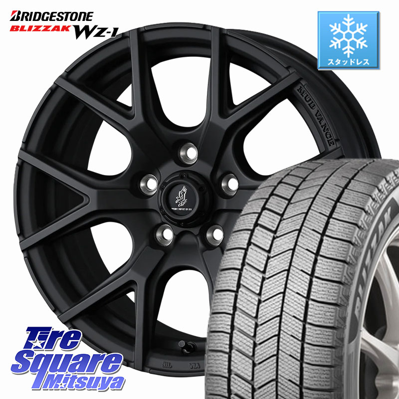 ブリヂストン BLIZZAK WZ-1 WZ1 2025年製 ブリザック スタッドレス ミツヤ 215/70R16WEDS MUDVANCE SD ホイール 16インチ マッドヴァンスSD 16X7.0J 35 5穴 114.3 デリカD:5 デリカD:5(26+) エクリプスクロス RVR クルーガー V・L ハリアー|タイヤスクエアミツヤ