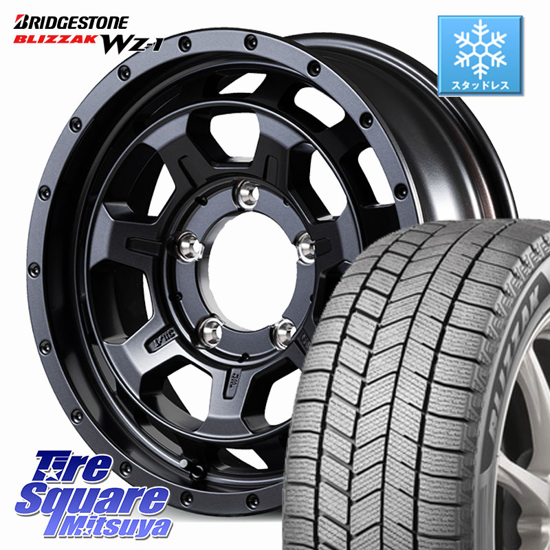 ブリヂストン BLIZZAK WZ-1 WZ1 2025年製 ブリザック スタッドレス ミツヤ 215/65R16 MANARAY 【欠品次回4月下-5月上旬予定】NITRO POWER M7 PHALANX ファランクス ※インセット-5 ホイール 16インチ 16 X 6.0J +0 5穴 139.7 ジムニー専用(要オーバーフェンダー等) ジム 114,795円