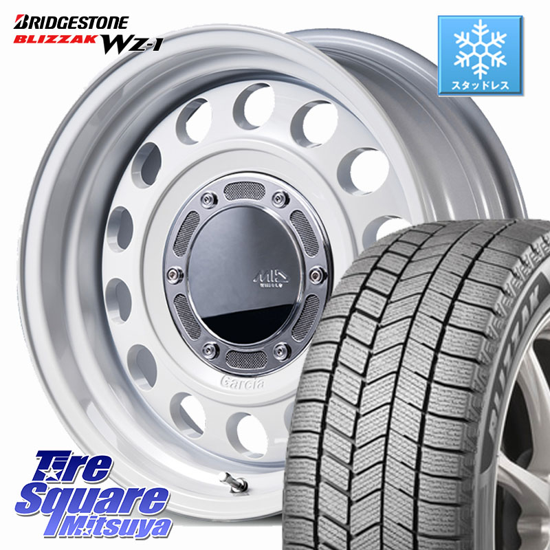 ブリヂストン BLIZZAK WZ-1 WZ1 2025年製 ブリザック スタッドレス ミツヤ 155/65R14 MANARAY MID GARCIA CISCO Type2 ホイール 14インチ 14 X 4.5J +45 4穴 100 N-BOX デリカミニ2WD タント スペーシア サクラ ハイゼット アゲトラCustom車用※軽自動車専用ホイール※