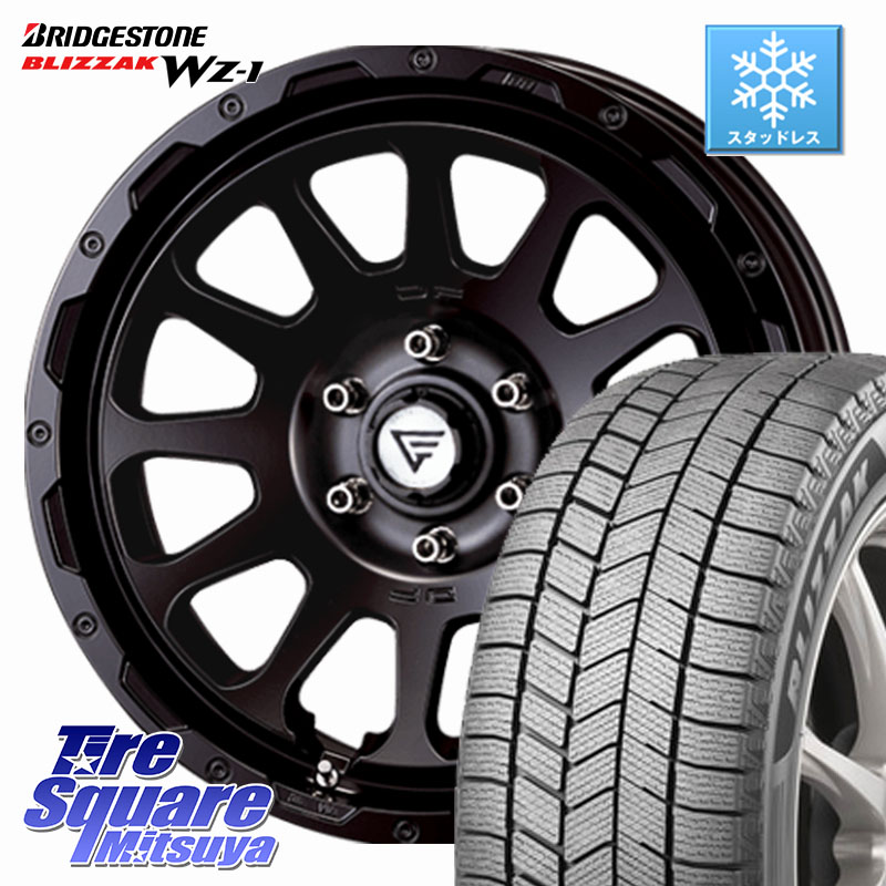 ブリヂストン BLIZZAK WZ-1 WZ1 2025年製 ブリザック スタッドレス ミツヤ 265/55R20 DELTA FORCE デルタフォース オーバル ランドクルーザー専用 ホイール 20インチ 20 X 9.0J(M14) +55 6穴 139.7 ランクル300