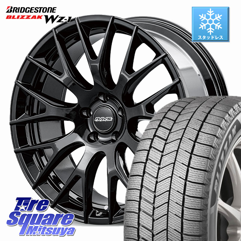 ブリヂストン BLIZZAK WZ-1 WZ1 2025年製 ブリザック スタッドレス ミツヤ 235/45R21 RAYS 【欠品次回8~9月】 HOMURA RS 2x9R SEASON SELECTION M14球面座ボルト専用 ホイール 21インチ 21 X 9.0J(M14B) +44 5穴 114.3 クラウンスポーツ・エステート ハイブリッドZ クラ