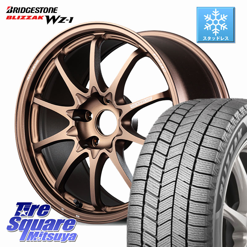ブリヂストン BLIZZAK WZ-1 WZ1 2025年製 ブリザック スタッドレス ミツヤ 225/60R18 RAYS 【欠品次回10~11月】 CE28N-plus VOLK RACING 鍛造 ホイール 18インチ 18 X 8.0J +45 5穴 114.3 50系RAV4 80系ハリアー T32エクストレイル CX-5 CX-8 BT5レガシィアウトバック