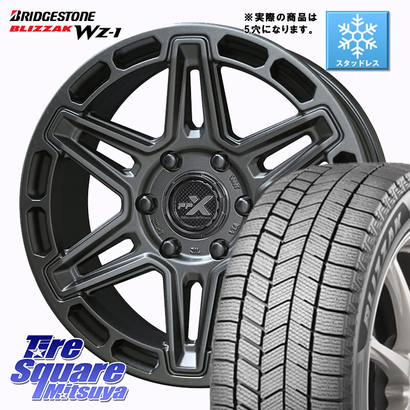 ブリヂストン BLIZZAK WZ-1 WZ1 2025年製 ブリザック スタッドレス ミツヤ 215/60R16KYOHO PPX MK6 ホイール 16インチ◇参考画像 16X7.0J 35 5穴 114.3 マークXジオ クラウンロイヤル クラウンハイブリッド クラウンハイブリッド 220・H20系 クラウン 220系|タイヤスクエアミツヤ