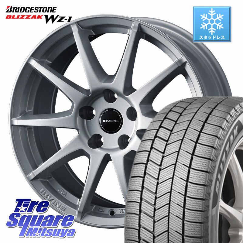 ブリヂストン BLIZZAK WZ-1 WZ1 2025年製 ブリザック スタッドレス ミツヤ 215/65R16WEDS IRVINE S02 アーヴィンS02 輸入車専用ホイール 16インチ 16X6.5J(REN ARK1) 35 5穴 114.3 ルノー アルカナ|タイヤスクエアミツヤ