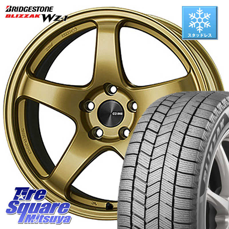 ブリヂストン BLIZZAK WZ-1 WZ1 2025年製 ブリザック スタッドレス ミツヤ 235/55R18ENKEI エンケイ PerformanceLine PF05 18インチ 18X7.5J 48 5穴 114.3 CX-5 CX-8 BT5レガシィアウトバック｜タイヤスクエアミツヤ 179,215円