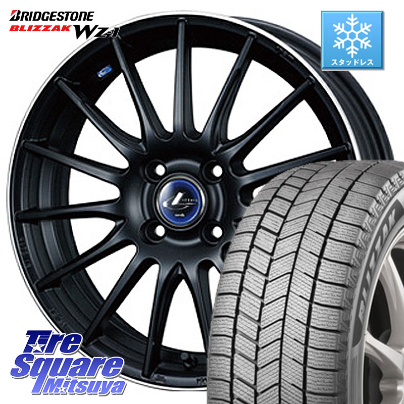 ブリヂストン BLIZZAK WZ-1 WZ1 2025年製 ブリザック スタッドレス ミツヤ 165/60R15WEDS 36248 レオニス Navia ナヴィア05 MBP ウェッズ ホイール 15インチ 15X4.5J 45 4穴 100 デリカミニ4WD キャスト[アクティバ] ハスラー ピクシスジョイ[Cグレード] ハイゼットア｜タイヤスクエアミツヤ 92,510円