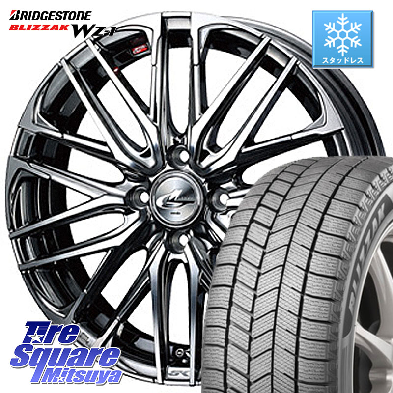 ブリヂストン BLIZZAK WZ-1 WZ1 2025年製 ブリザック スタッドレス ミツヤ 215/65R16WEDS レオニス SK ウェッズ Leonis ホイール 16インチ 16X6.0J 42 4穴 100 ロッキー ガソリン車 4穴 ライズ ガソリン車 4穴｜タイヤスクエアミツヤ