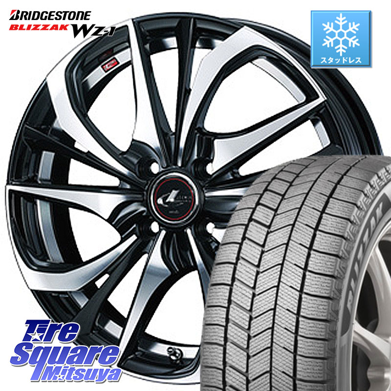 ブリヂストン BLIZZAK WZ-1 WZ1 2025年製 ブリザック スタッドレス ミツヤ 165/60R15WEDS ウェッズ Leonis レオニス TE ホイール 15インチ 15X4.5J 45 4穴 100 デリカミニ4WD キャスト[アクティバ] ハスラー ピクシスジョイ[Cグレード] ハイゼットアゲトラCustom車用※｜タイヤスクエアミツヤ 92,510円