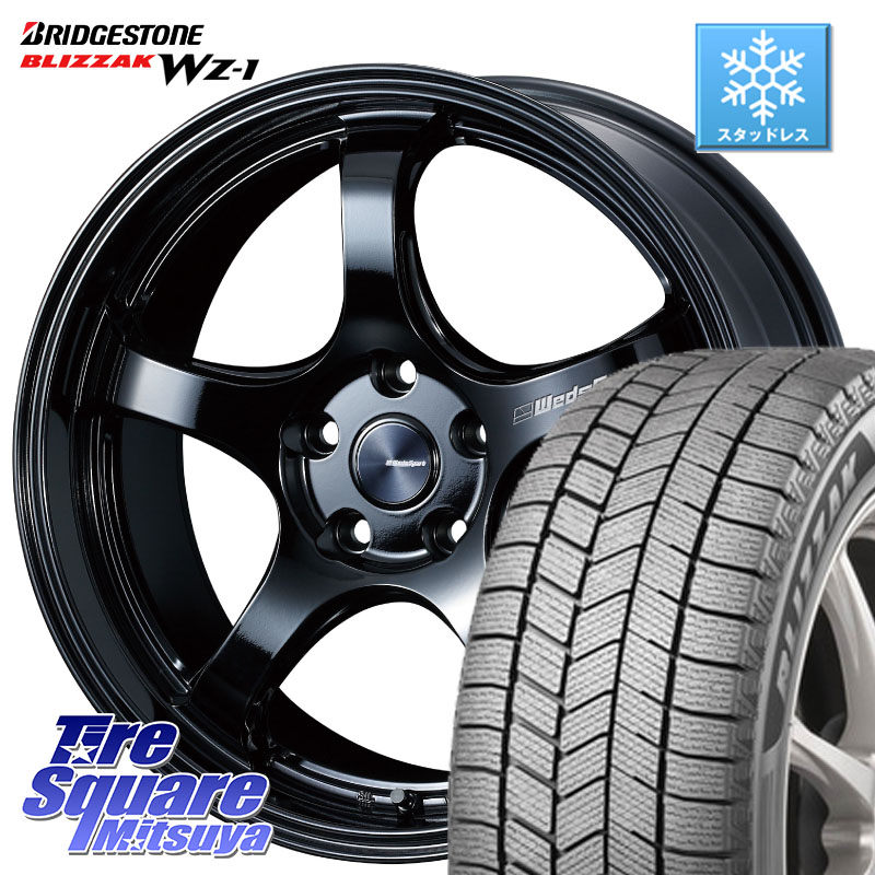 ブリヂストン BLIZZAK WZ-1 WZ1 2025年製 ブリザック スタッドレス ミツヤ 235/45R18WEDS WedsSport RN-05M RN05M ウェッズ スポーツ ホイール 18インチ 18X7.5J 45 5穴 114.3 CY2アコード アコード|タイヤスクエアミツヤ