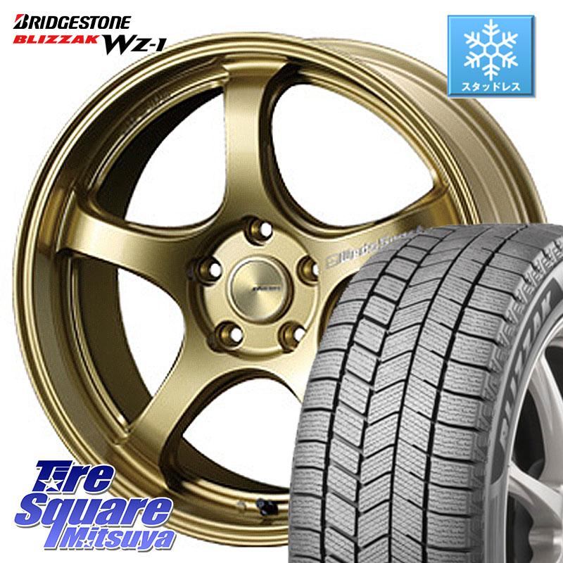 ブリヂストン BLIZZAK WZ-1 WZ1 2025年製 ブリザック スタッドレス ミツヤ 235/45R18WEDS WedsSport RN-05M RN05M ウェッズ スポーツ ホイール 18インチ 18X7.5J 45 5穴 114.3 CY2アコード アコード|タイヤスクエアミツヤ