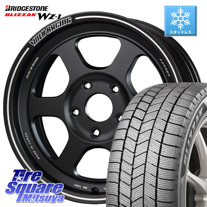 ブリヂストン BLIZZAK WZ-1 WZ1 2025年製 ブリザック スタッドレス ミツヤ 215/65R16 RAYS 【欠品次回10~11月】 VOLKRACING TE37XT forJ インセット-5 16インチ 16 X 6.0J +0 5穴 139.7 ジムニー専用(要オーバーフェンダー等) ジムニ－シエラ・ノマド(カスタム) 174,360円