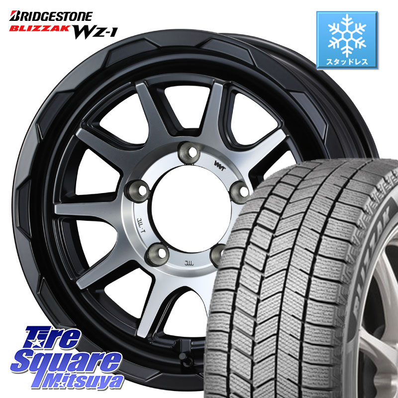 ブリヂストン BLIZZAK WZ-1 WZ1 2025年製 ブリザック スタッドレス ミツヤ 215/65R16 WEDS マッドヴァンス 06 MUD VANCE 06 インセット-5 ウエッズ 16インチ 16 X 6.0J +0 5穴 139.7 ジムニー専用(要オーバーフェンダー等) ジムニ－シエラ・ノマド(カスタム)