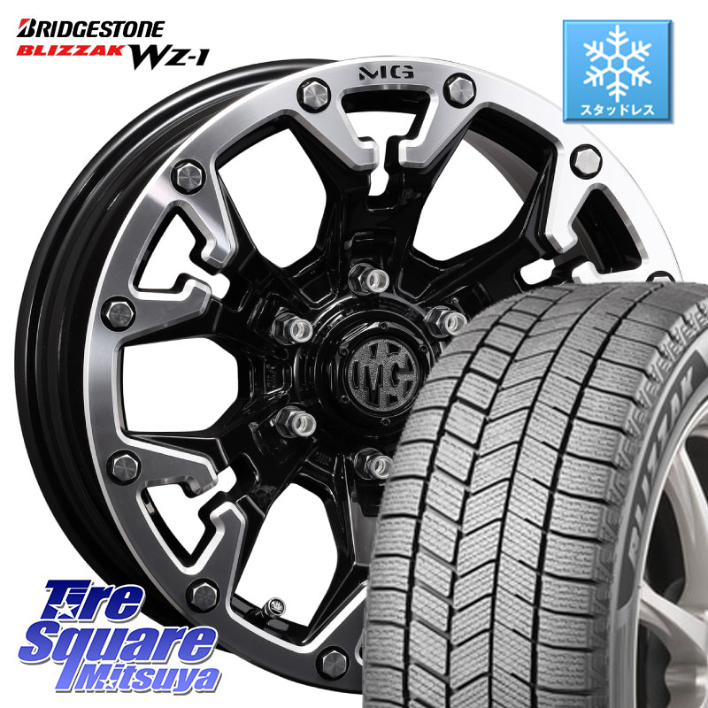 ブリヂストン BLIZZAK WZ-1 WZ1 2025年製 ブリザック スタッドレス ミツヤ 215/65R16 CRIMSON クリムソン GOLEM ゴーレム 16インチ ◇参考画像 16 X 7.0J +35 5穴 114.3 30系ヴェルファイア 20系アルファード