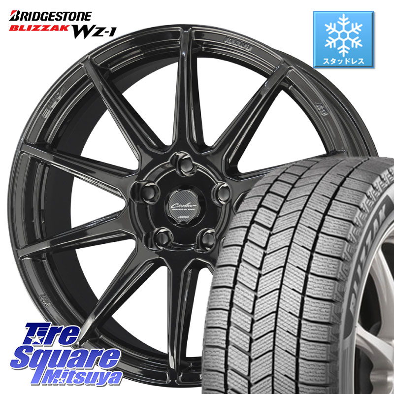 ブリヂストン BLIZZAK WZ-1 WZ1 2025年製 ブリザック スタッドレス ミツヤ 235/50R18 KYOHO 【欠品次回4月末】キョウホウ CIRCLAR サーキュラー C10R 18インチ 18 X 8.0J +40 5穴 114.3 30系アルファード 30系ヴェルファイア 20系アルファード
