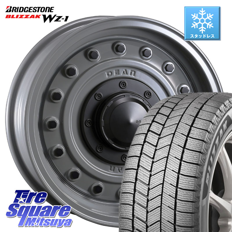 ブリヂストン BLIZZAK WZ-1 WZ1 2025年製 96Q XL ブリザック ■ スタッドレス ミツヤ 205/60R16CRIMSON ディーン コロラド 16インチ 16X7.0J 37 5穴 114.3 SAI インサイト｜タイヤスクエアミツヤ