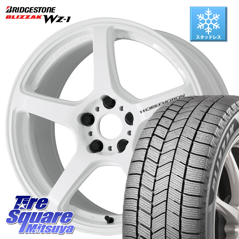 ブリヂストン BLIZZAK WZ-1 WZ1 2025年製 ブリザック スタッドレス ミツヤ 225/50R18WORK ワーク EMOTION エモーション T5R ICW 18インチ 18X7.5J 48 5穴 100｜タイヤスクエアミツヤ 178,520円