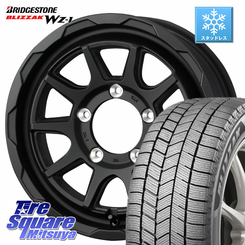 ブリヂストン BLIZZAK WZ-1 WZ1 2025年製 ブリザック スタッドレス ミツヤ 215/70R16 WEDS 【欠品次回04月下旬】 マッドヴァンス 06 MUD VANCE 06 ウエッズ 16インチ 16 X 5.5J +22 5穴 139.7 ジムニー専用(要オーバーフェンダー等)