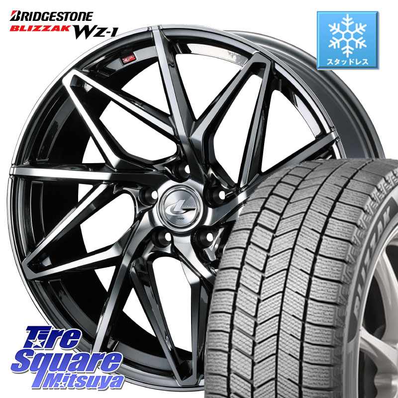 ブリヂストン BLIZZAK WZ-1 WZ1 2025年製 ブリザック スタッドレス ミツヤ 235/50R18WEDS 40615 レオニス LEONIS IT 18インチ 18X8.0J 42 5穴 114.3 30系アルファード/ヴェルファイア 20系アルファード ヴェルファイアハイブリッド ヴェルファイア アルファード|タイヤスクエアミツヤ