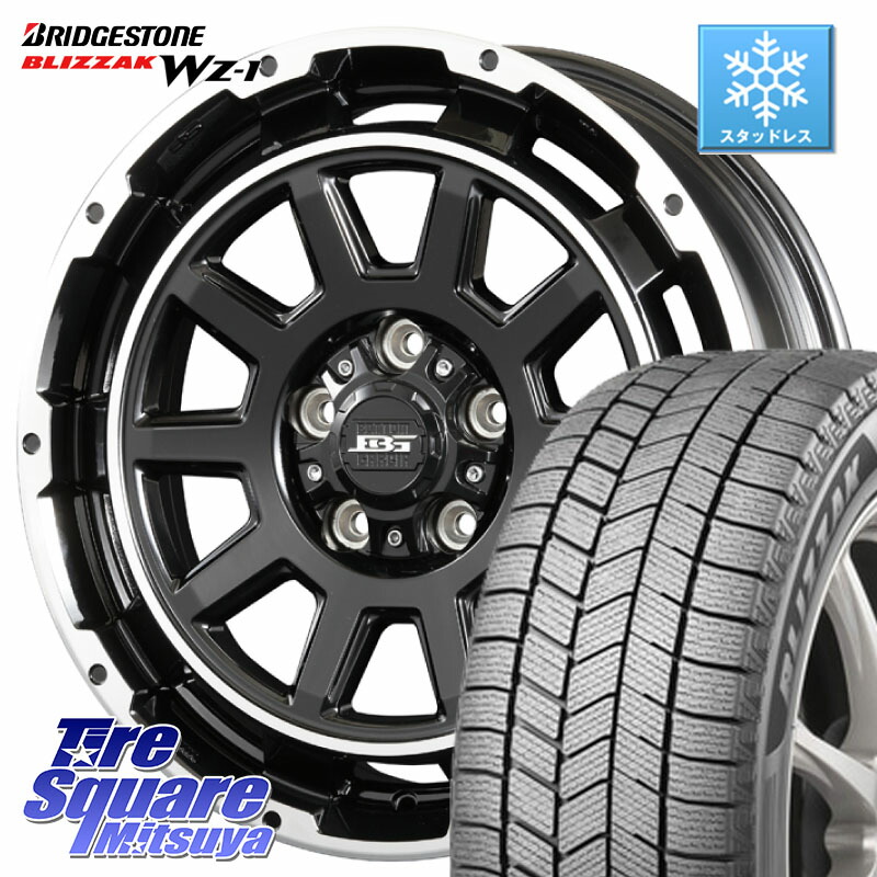 ブリヂストン BLIZZAK WZ-1 WZ1 2025年製 ブリザック スタッドレス ミツヤ 225/65R17KOSEI ボトムガルシア ディグレ ホイール 17X7.0J 40 5穴 114.3 50系RAV4 80系ハリアー T32エクストレイル CX-5 CX-8 BT5レガシィアウトバック ヴァンガード RAV4 30系 RAV4 50系 デ|タイヤスクエアミツヤ