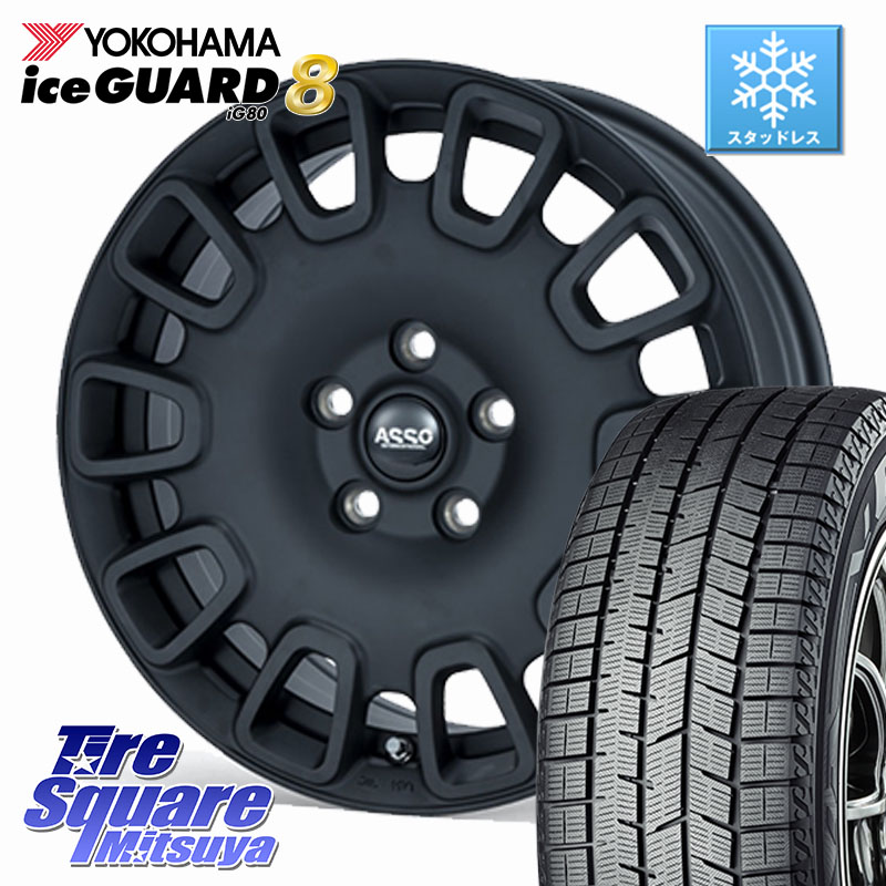 YOKOHAMA S0746 iceGUARD8 IG80 2025年製 アイスガード8 スタッドレス ミツヤ 215/65R16 ASSO Partire10°専用ボルト付属 ホイール 16インチ 16 X 6.5J(PEUGET RIFTER K9P) +45 5穴 108 プジョー リフター