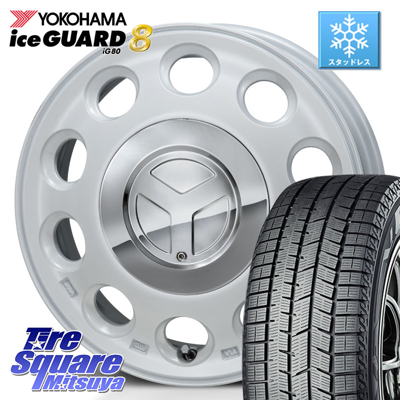 YOKOHAMA S0739 iceGUARD8 IG80 2025年製 アイスガード8 スタッドレス ミツヤ 165/60R14 MONZA PIEDINO ピエディーノ 14インチ 14 X 4.5J +45 4穴 100 75,020円