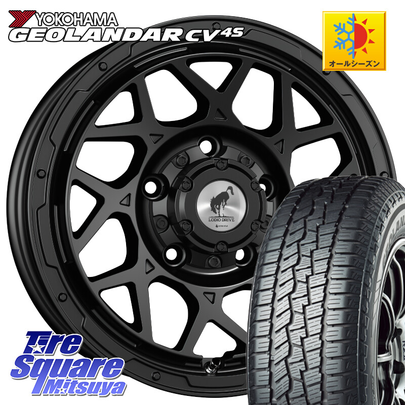YOKOHAMA R9811 GEOLANDAR CV 4S オールシーズンタイヤ ヨコハマ 215/65R16SUPER STAR LODIO DRIVE ロディオドライブ 8M MONO モノ ※インセット-5 16インチ 16X6.0J 0 5穴 139.7 ジムニー専用(要オーバーフェンダー等) ジムニ−シエラ/ノマド(カスタム) AZオフロード|タイヤスクエアミツヤ