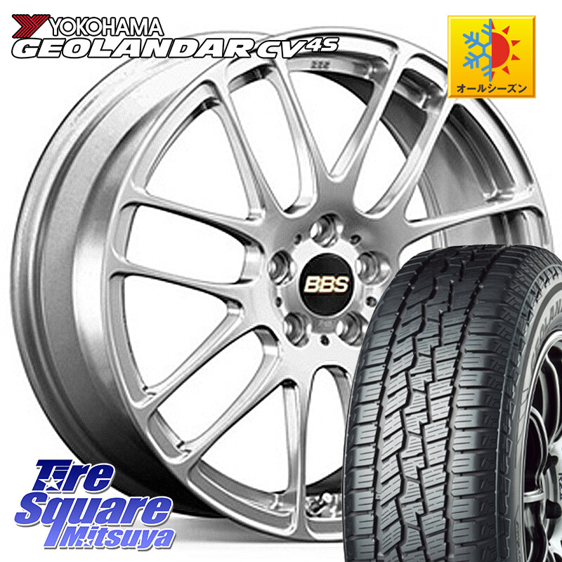 YOKOHAMA R8735 GEOLANDAR CV 4S オールシーズンタイヤ ヨコハマ 225/60R17BBS RE-L2 鍛造1ピース ホイール 17インチ 17X7.0J 48 5穴 100 レガシー レガシィ アウトバック|タイヤスクエアミツヤ