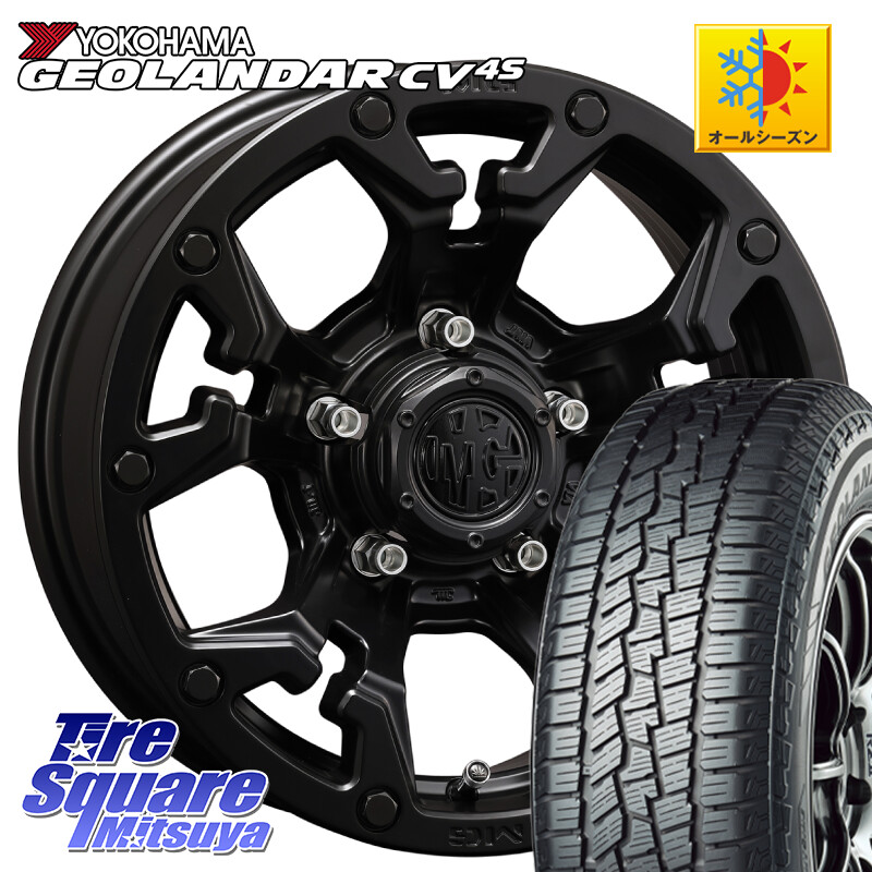 YOKOHAMA R9811 GEOLANDAR CV 4S オールシーズンタイヤ ヨコハマ 215/65R16CRIMSON クリムソン GOLEM ゴーレム 16インチ 16X5.5J 20 5穴 139.7 ジムニー専用(要オーバーフェンダー等) AZオフロード カスタムサイズ|タイヤスクエアミツヤ