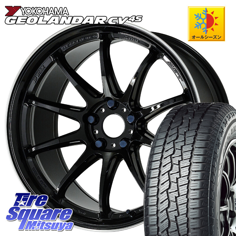 YOKOHAMA R8735 GEOLANDAR CV 4S オールシーズンタイヤ ヨコハマ 225/60R17WORK ワーク EMOTION エモーション ZR10 17インチ 17X7.0J 38 5穴 114.3 30系アルファード/ヴェルファイア デリカD:5 デリカD:5(26+) SL系フォレスター エクストレイル X-TRAIL 日産 ヴェルフ｜タイヤスクエアミツヤ 134,175円
