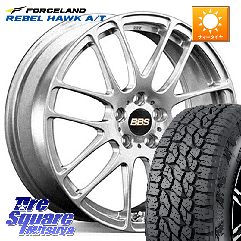 FORCELAND REBEL HAWK AT 2026年製 在庫● フォースランド サマータイヤ A/T 225/70R16BBS RE-L2 鍛造1ピース ホイール 16インチ 16X7.0J 42 5穴 114.3 CX-5 デリカD:5 RAV4 50系 エクリプスクロス|タイヤスクエアミツヤ