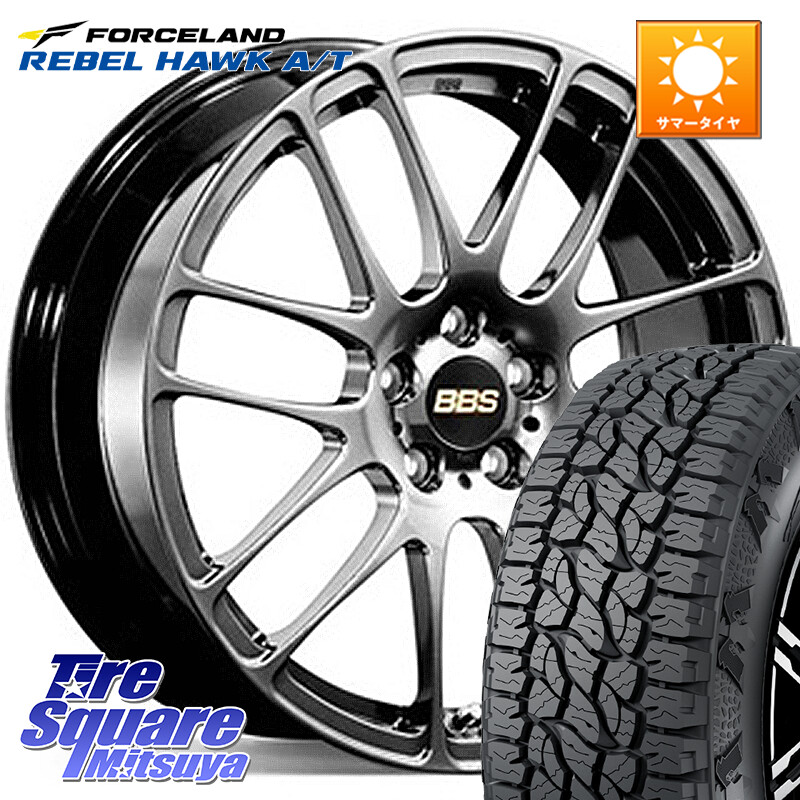 FORCELAND REBEL HAWK AT 2026年製 在庫● フォースランド サマータイヤ A/T 225/70R16BBS RE-L2 鍛造1ピース DB ホイール 16インチ 16X7.0J 42 5穴 114.3 CX-5 デリカD:5 RAV4 50系 エクリプスクロス｜タイヤスクエアミツヤ