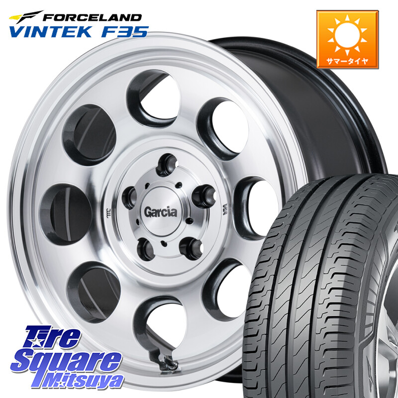 FORCELAND Vintek F35 2025年製 在庫● フォースランド サマータイヤ 215/65R16 109*107MANARAY MID Garcia Palm8 ガルシア パーム8 PO JIMNY ホイール 16インチ 16X5.5J 20 5穴 139.7 ジムニー専用(要オーバーフェンダー等) AZオフロード カスタムサイズ｜タイヤスクエアミツヤ