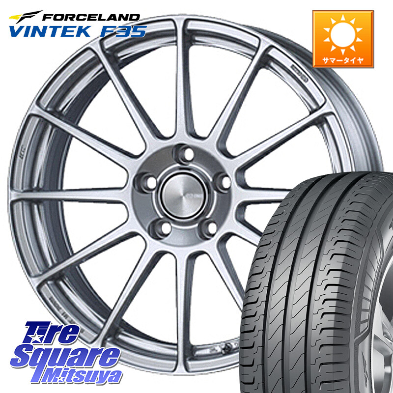 FORCELAND Vintek F35 2025年製 在庫● フォースランド サマータイヤ 215/65R16 109*107ENKEI エンケイ PerformanceLine PF03 ホイール 16X6.5J 38 5穴 114.3|タイヤスクエアミツヤ