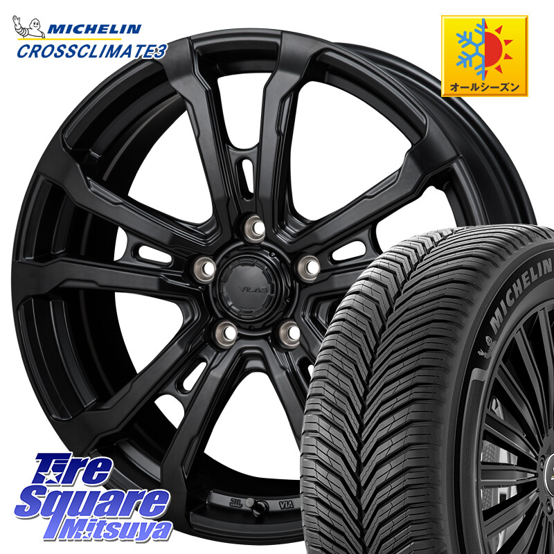 ミシュラン CROSSCLIMATE3 クロスクライメート3 オールシーズンタイヤ 正規 235/65R17MONZA HI-BLOCK VILAS 17インチ 17X7.0J 48 5穴 114.3 CX-5 CX5 MAZDA CX-7 CX7 MAZDA CR-V｜タイヤスクエアミツヤ