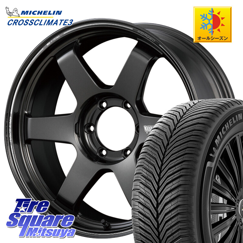 ミシュラン CROSSCLIMATE3 クロスクライメート3 オールシーズンタイヤ 正規 265/50R20RAYS 【欠品次回3~4月】 ボルクレーシング TE37 ウルトラ ラージ PCD ホイール 20インチ 20X9.5J 0 6穴 139.7 トライトン ランドクルーザー プラド カスタムサイズ｜タイヤスクエアミツヤ