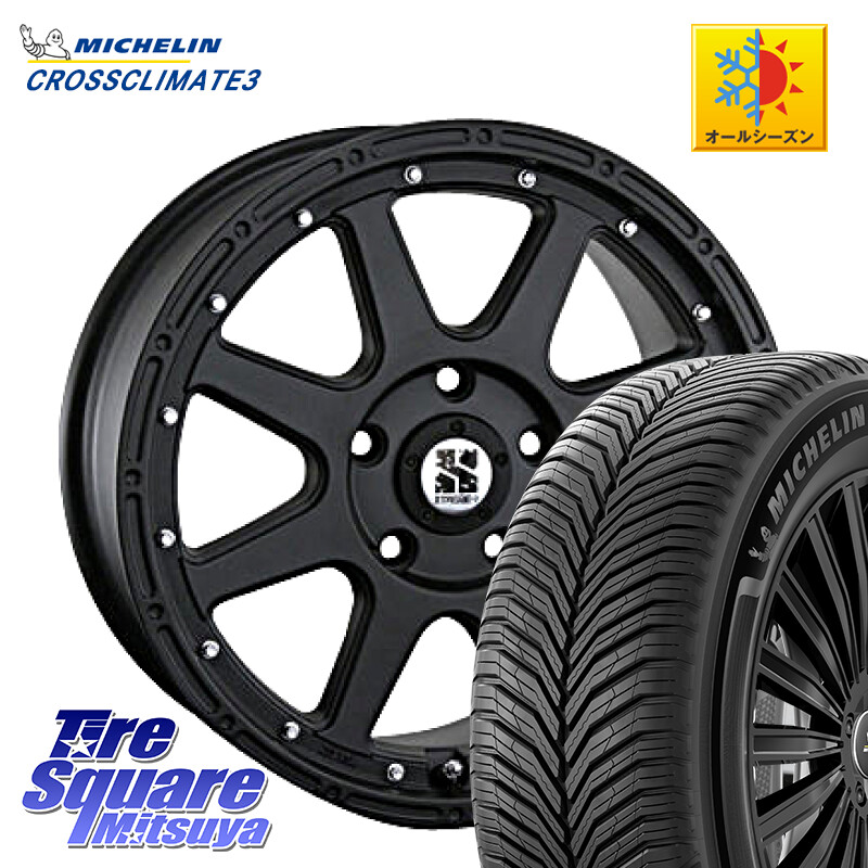 ミシュラン CROSSCLIMATE3 クロスクライメート3 オールシーズンタイヤ 正規 235/50R18MLJ XTREME-J エクストリームJ ホイール 18インチ 18X8.0J 40 5穴 114.3 30系アルファード/ヴェルファイア 20系アルファード ヴェルファイアハイブリッド ヴェルファイア アルファー|タイヤスクエアミツヤ