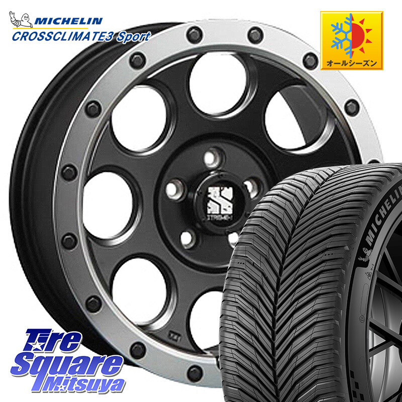 ミシュラン CROSSCLIMATE3 SPORT クロスクライメート3スポーツ オールシーズンタイヤ 正規 245/40R18MLJ XJ03 エクストリームJ XTREME-J ホイール 18インチ 18X8.0J 40 5穴 114.3 アリスト|タイヤスクエアミツヤ