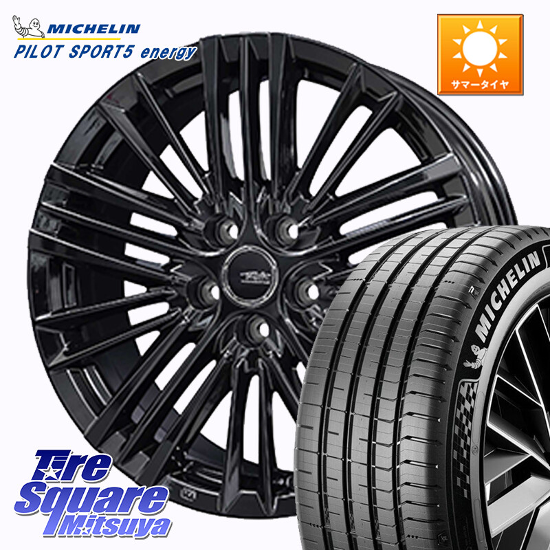 ミシュラン PILOT SPORT 5 energy ACOUSTIC 98Y XL 正規 235/45R18KYOHO TAYLOR TL-1 テイラー パウダーコート・ブラック M14球面座ボルト専用 ホイール 18インチ 18X7.5J(M14B) 38 5穴 114.3 レクサスIS30系後期｜タイヤスクエアミツヤ 140,270円
