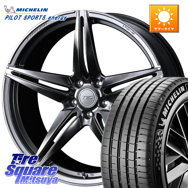 ミシュラン PILOT SPORT 5 energy エナジー 108Y XL 正規 265/45R21WEDS F ZERO FZ-3 FZ3 鍛造 FORGED ホイール21インチ エフゼロ 21X9.0J 35 5穴 114.3 RX レクサス|タイヤスクエアミツヤ