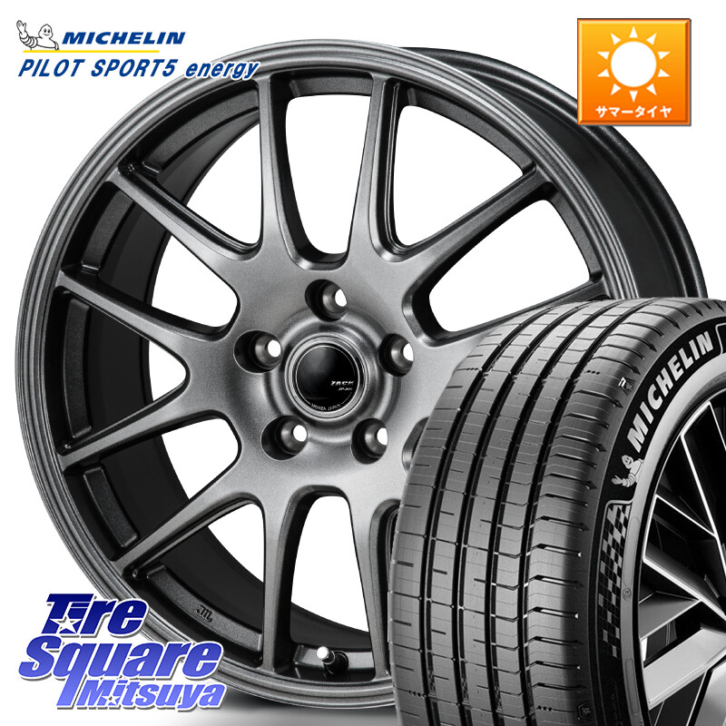 ミシュラン PILOT SPORT 5 energy ACOUSTIC 98Y XL 正規 235/45R18Japan三陽 ZACK JP-205 ホイール 18X7.5J 38 5穴 114.3 CY2アコード 70系カムリ スカイラインセダン 日産 ES レクサス アコード|タイヤスクエアミツヤ