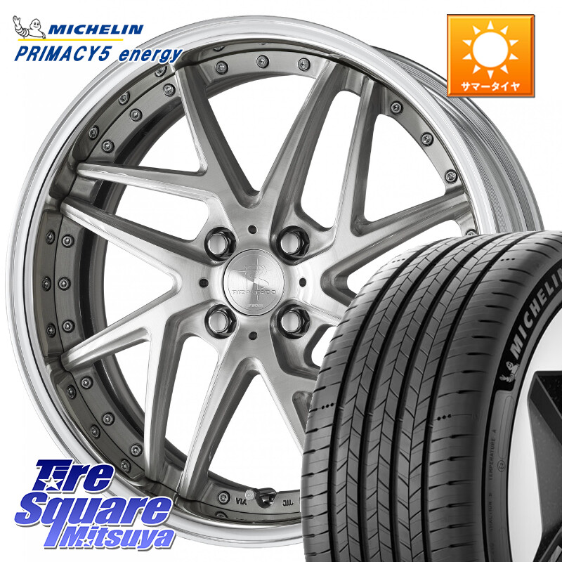 ミシュラン PRIMACY 5 energy プライマシー5エナジー 91V 正規 205/55R16WORK RIZALTADO MESH2 A Disk 16インチ 2ピース 16X7.0J 40 4穴 100 E13オーラ MAZDA2｜タイヤスクエアミツヤ 155,165円