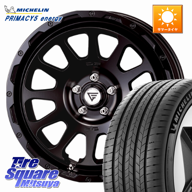 ミシュラン PRIMACY 5 energy プライマシー5エナジー 95W XL 正規 225/45R18DELTA FORCE デルタフォース オーバル ホイール 18インチ 18X8.0J 38 5穴 114.3 ステージア 日産 HS レクサス クラウンハイブリッド 220・H20系 クラウン 220系 インサイト|タイヤスクエアミツヤ
